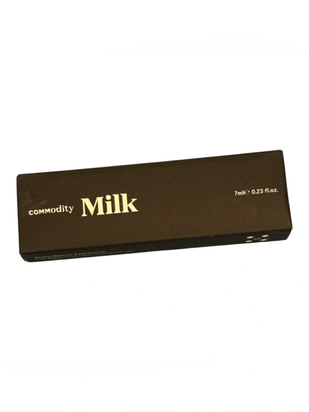Commodity Milk Scent Space: Expressive, 7ml, New in Box